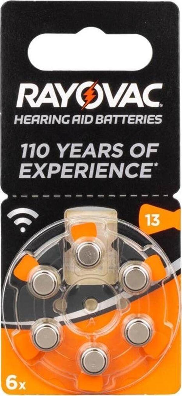 Rayovac 13 No Kulaklık Pili (6Lı Paket Fiyatı) - Image 1