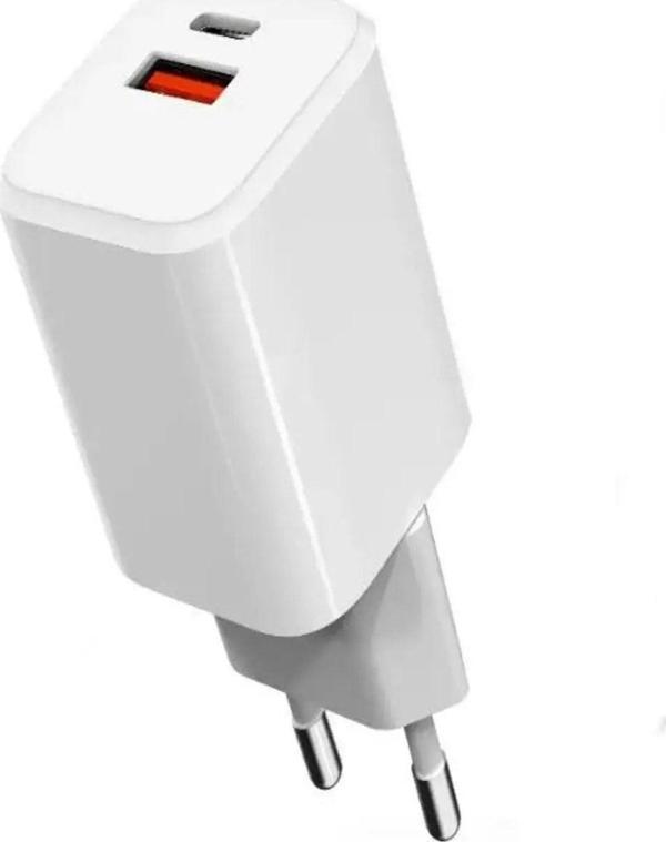 Qasul 67W Pd Usb + Usb C Çok Çıkışlı Gan Süper Hızlı Şarj Aleti Adaptör Ve Kablosu - Image 1