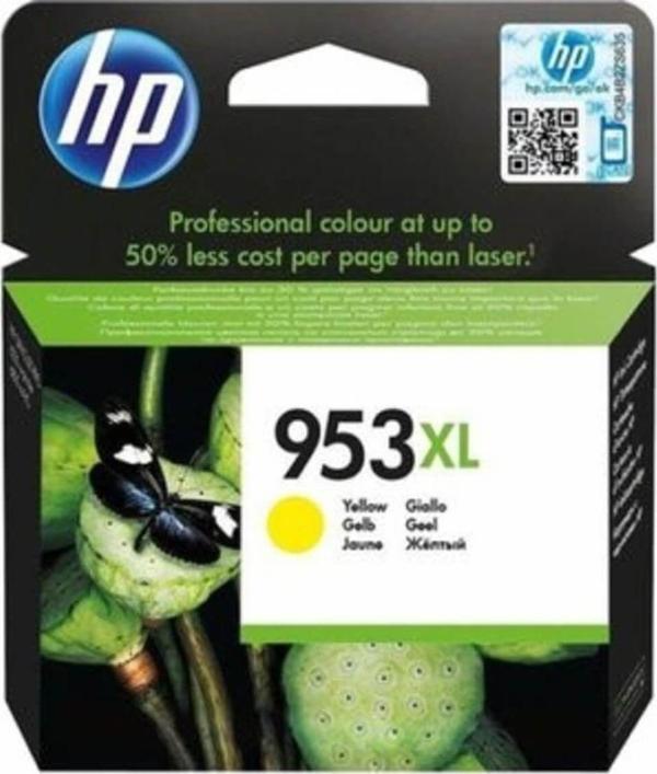Hp 953Xl Yüksek Kapasiteli Kartuş (F6U18A) - Sarı - Image 1