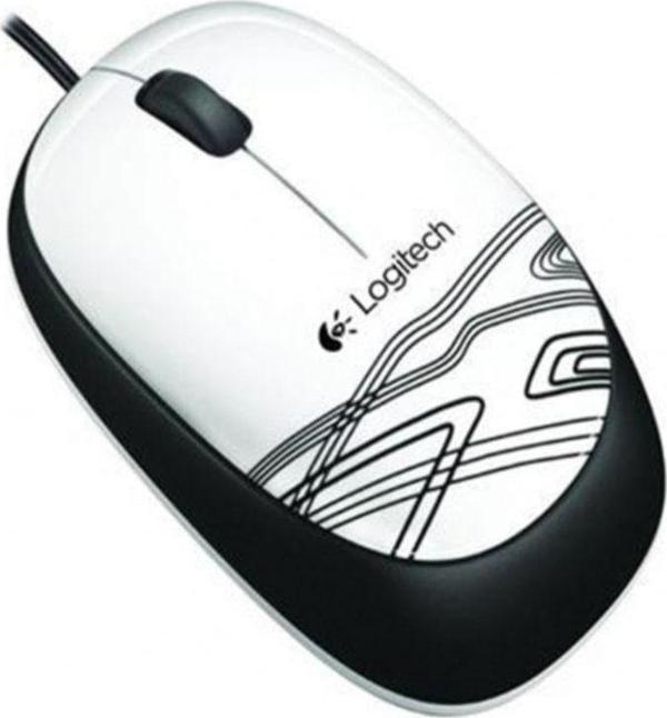 Logitech M105 Beyaz Optik Kablolu Mouse 910-002944 - Image 1