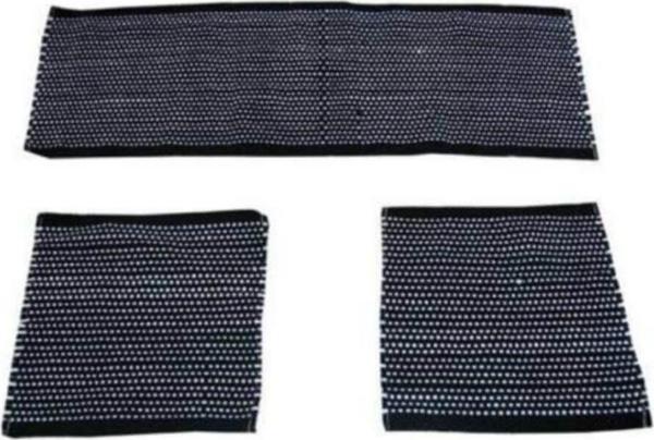 Şentürk Toyota Tüm Modellerine Uygun Oto Koltuk Kilim Minder 3 Lü Set Ön Arka Takım - Image 1
