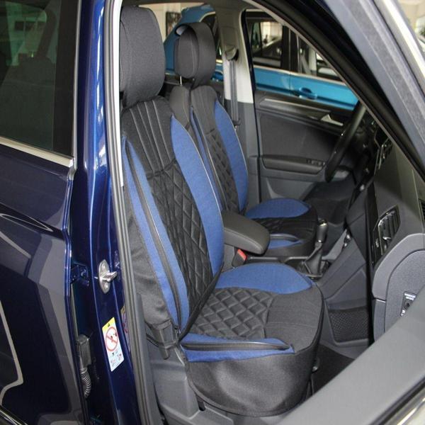 Sky Toptan Elegance 5'Li Set Minder Siyah-Mavi / Klmny544 - Image 1