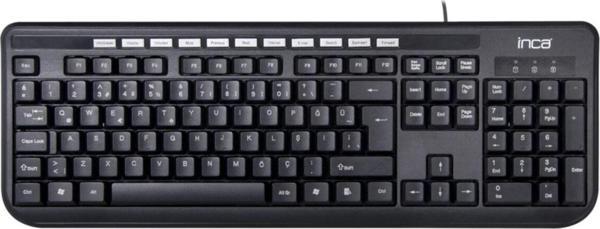 Inca Ik-254Qu Q / Usb Multımedıa Black Laser Prınt Technology Keyboard "Soft Touch" - Image 1