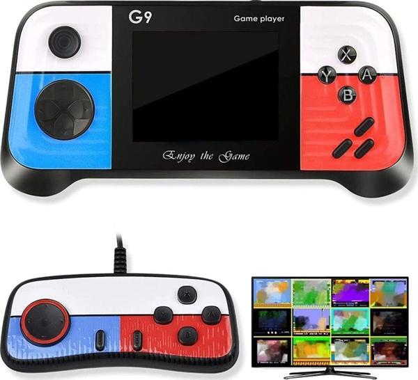 Qasul 666 Klasik Oyunlu El Oyun Konsolu, Mini Retro Oyun Oynatıcısı Tv Ve İki Oyuncuyu Bağlama Destekli - Image 1
