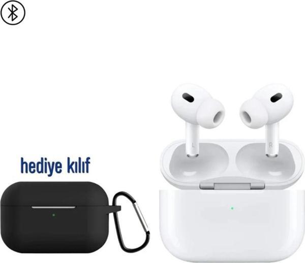Qasul Air-R03 Kablosuz Şarj Özellikli Silikonlu Kulakiçi Bluetooth Kulaklık(Kılıf Hediyeli) - Image 1