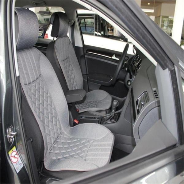 Space Bmw Tüm Modellerine Uyumlu Senturk Auto Elegance Minder 2 Li Set Ön Koltuklara Açık Gri - Image 1