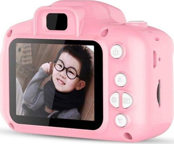 Teknomila Qasul Mini 1080P Hd Kamera Çocuklar Için Dijital Fotoğraf Makinesi Pembe - Image 1