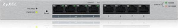 Zyxel Gs1200-8Hp 8 Port (4X10/100/1000 43;4X10/100/1000 Poe) Web Yönetilebilir - Image 1