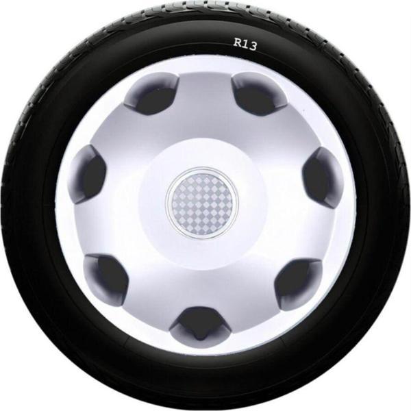 Sjs Sks Skoda Jant Kapağı 13 Inç Kırılmaz 1 Takım 4 Adet No:106 - Image 1