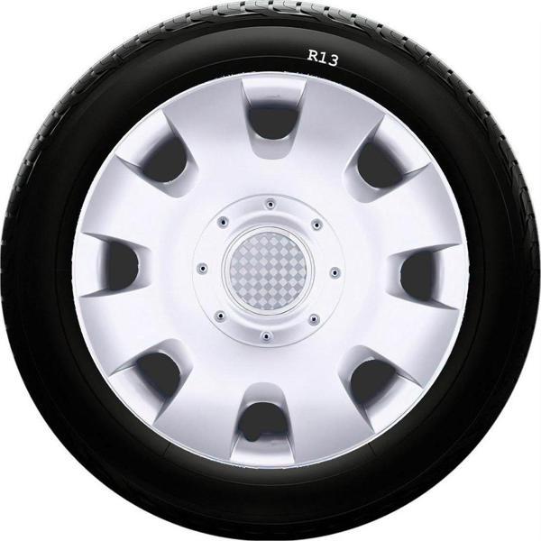 Sjs Sks Mazda Jant Kapağı 13 Inç Kırılmaz 1 Takım 4 Adet No:107 - Image 1