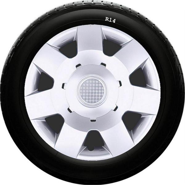 Sjs Sks Toyota Jant Kapağı 14 Inc Kırılmaz 1 Takım 4 Adet No:219 - Image 1