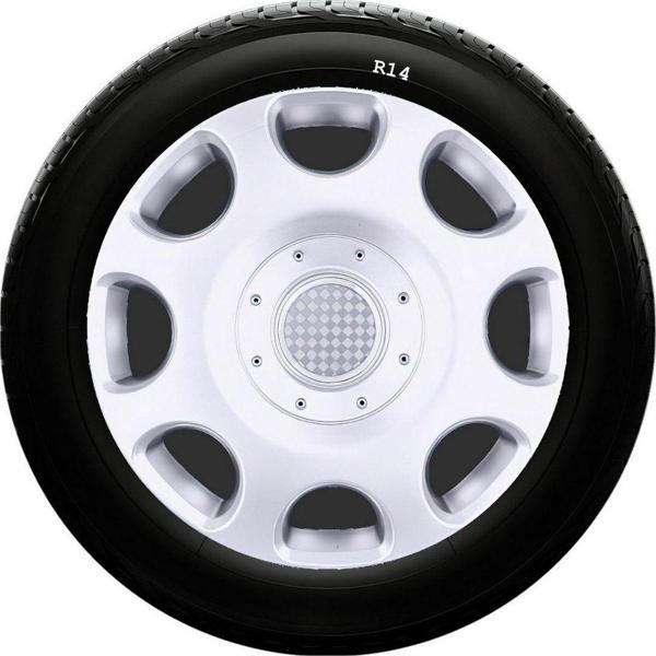 Sjs Sks Chevrolet Jant Kapağı 14 Inç Kırılmaz 1 Takım 4 Adet No:208 - Image 1
