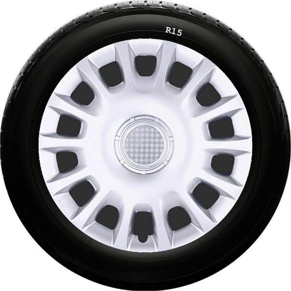 Sjs Sks Ford Jant Kapağı 15 Inc Kırılmaz 1 Takım 4 Adet No:307 - Image 1