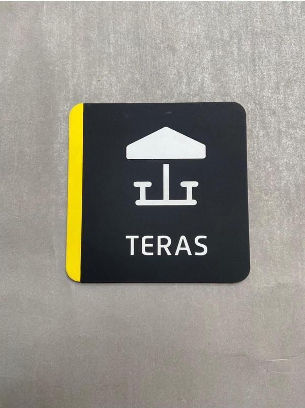 Yönline Colour Seri Teras Uyarı Levhası - Image 1