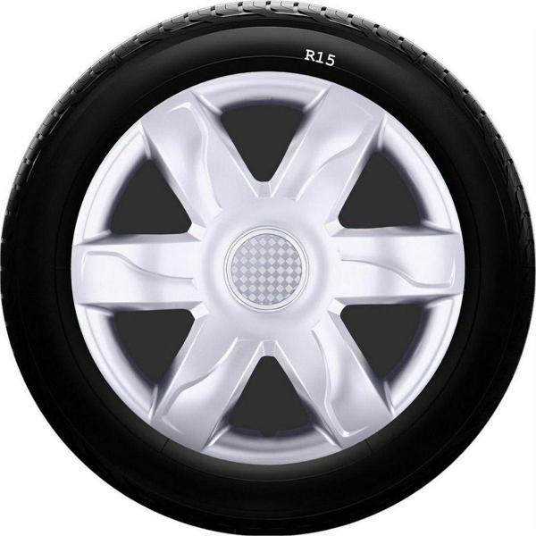 Sjs Alfa Romeo Uyumlu 15 Inc Kırılmaz Sks Jant Kapağı 1 Takım 4 Adet No:318 - Image 1