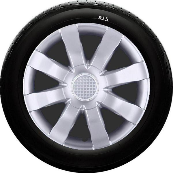 Sjs Sks Alfa Romeo Jant Kapağı 15 Inç Kırılmaz 1 Takım 4 Adet No:323 - Image 1