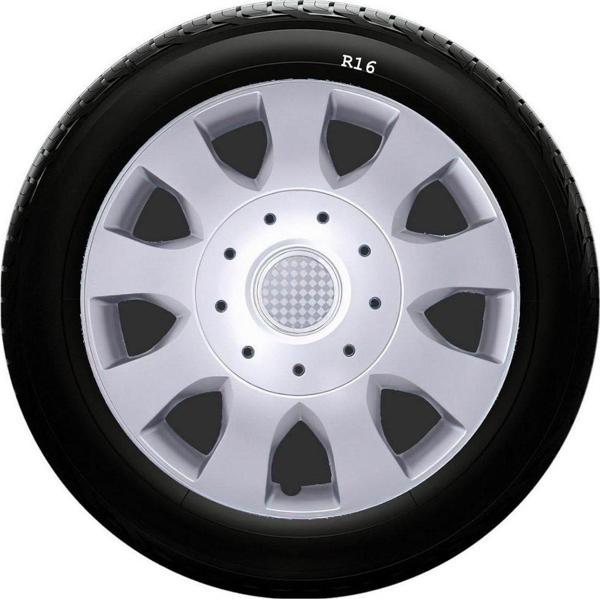Sjs Sks Alfa Romeo Jant Kapağı 16 Inç Kırılmaz 1 Takım 4 Adet No:400 - Image 1