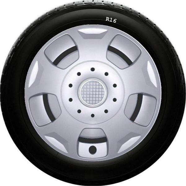 Sjs Sks Toyota Jant Kapağı 16 Inç Kırılmaz 1 Takım 4 Adet No:404 - Image 1