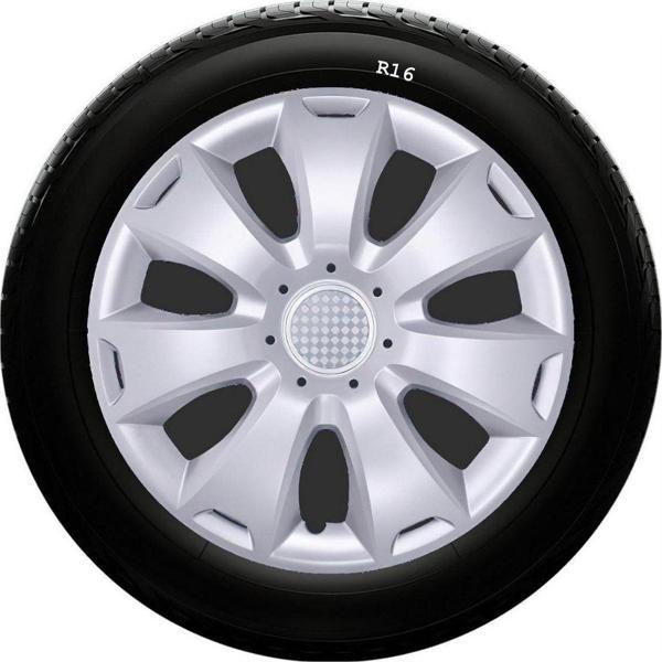 Sjs Sks Skoda Jant Kapağı 16 Inç Kırılmaz 1 Takım 4 Adet No:417 - Image 1