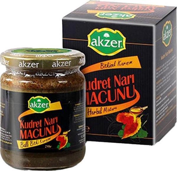 Akzer Bitki Takviyeli Kudret Narı Macunu 210 Gr - Image 1