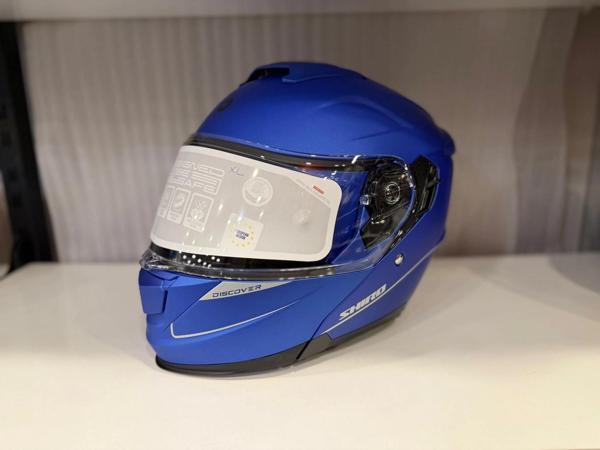 KASK SHIRO DİSCOVER SV MAT MAVİ - Image 1