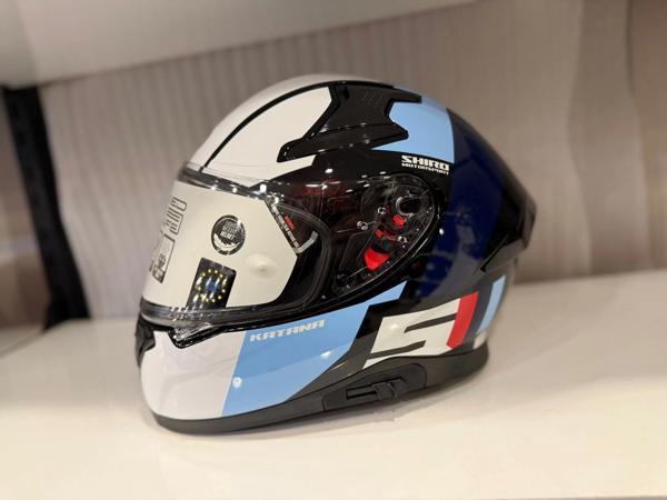 KASK SHIRO KATANA SV S POWER MAVİ/LACİVERT/BEYAZ - Image 1