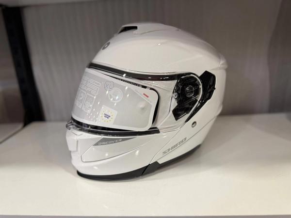 KASK SHIRO DİSCOVER SV PARLAK BEYAZ - Image 1