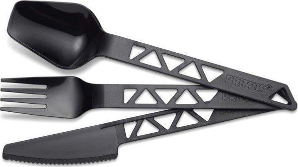 Primus Trailcutlery Çatal-Bıçak-Kaşık Set SİYAH - Image 1
