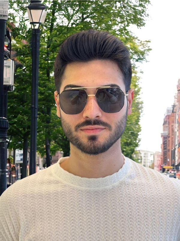 Black Js8536 C02 59 Güneş Gözlüğü  - Image 1