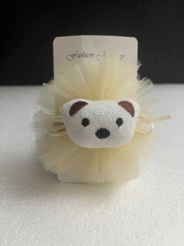 Bright3 Çocuk Panda Çıtçıtlı Otomatik Toka, Tüllü, Kurdele Fiyonk - Image 1