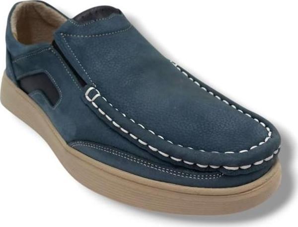Master 1701-25 Hakiki Nubuk Deri Anatomik Casual Erkek Ayakkabı - Image 1