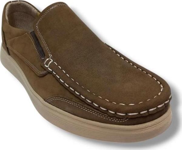 Master 1705-25 Hakiki Nubuk Deri Anatomik Casual Erkek Ayakkabı - Image 1