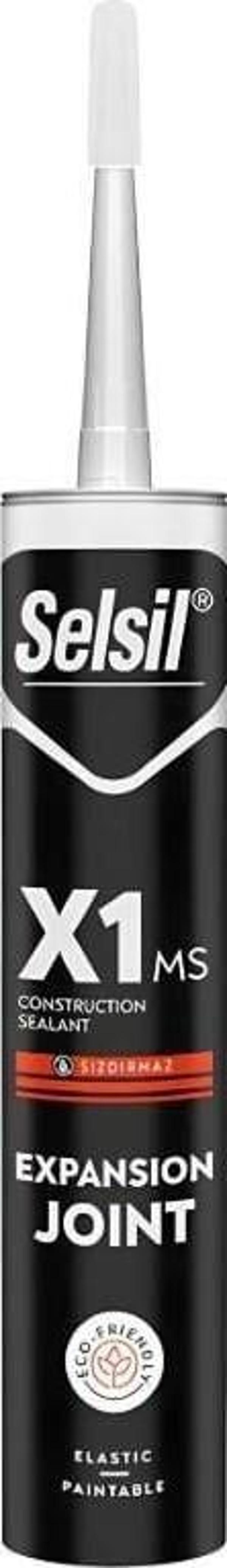 Selsil X1 MS 290 ml Polimer Mastik Beyaz Islak Zemin İçin - Image 1