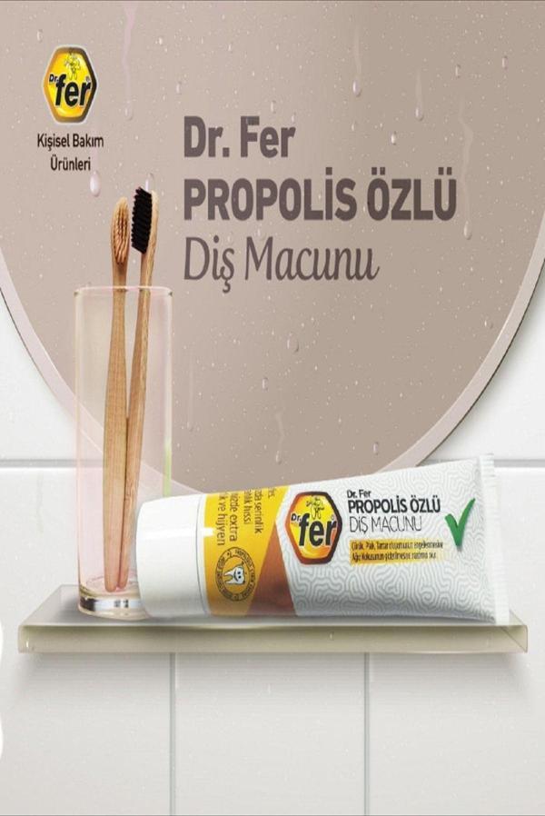 Dr Fer Propolis Özlü Diş Macunu 50Ml - Image 1