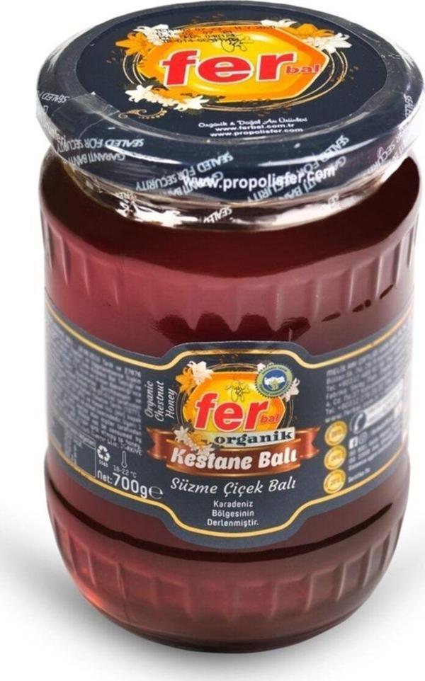 Ferbal Fer Organik Kestane Balı 700 Gr - Image 1