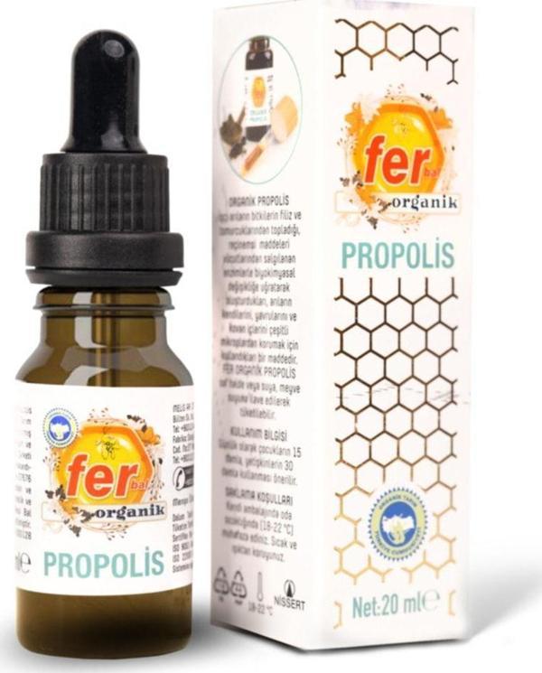 Ferbal Organik Propolis 20 Ml - Image 1