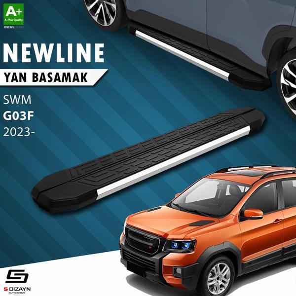 S-Dizayn SWM G03F NewLine Krom Yan Basamak 193 Cm 2023 Üzeri A+ Kalite - Image 1