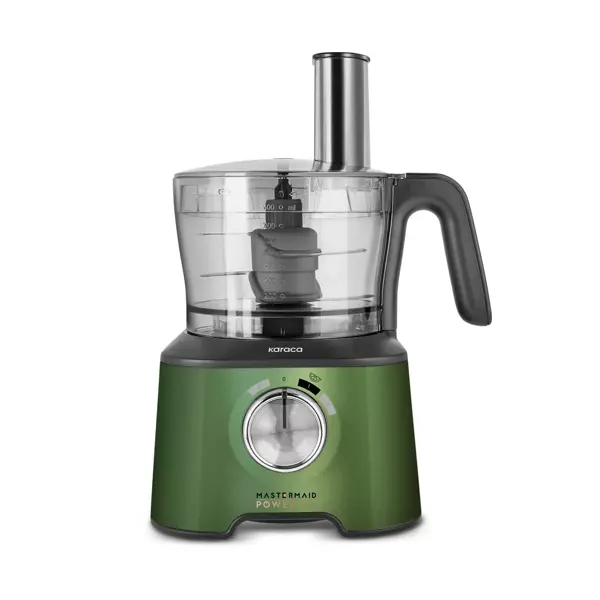 Karaca Mastermaid Power Max 11 in 1 Mutfak Robotu 2500W Emerald Green - Image 1