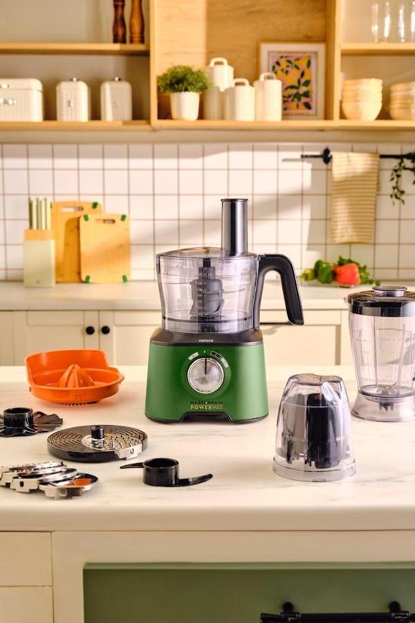 Mastermaid Power Max 11 in 1 2500W Mutfak Robotu Emerald Green - Image 1