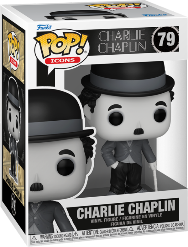 Funko POP Icons: Charlie Chaplin - Image 1