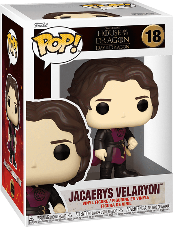 Funko POP Television: House of the Dragon - Jarcarys Valaryon - Image 1