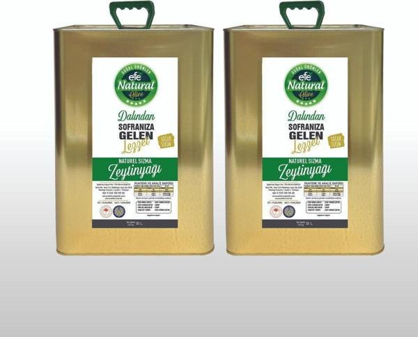 Efe Natural Olive 36 Litre (18*2) Teneke - Image 1