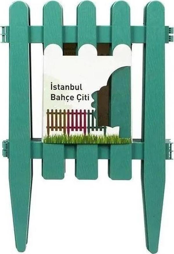 Omnipazar SO-IBC2 Eko İstanbul Bahçe Çiti 4'lü Set 40x59 cm Yeşil - Image 1
