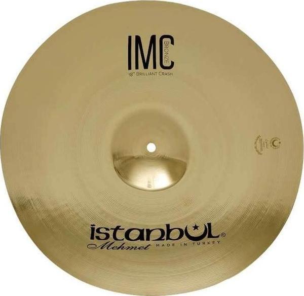 İstanbul Mehmet 18 inç Crash Imc Bronze Naturel Davul Zili - Image 1