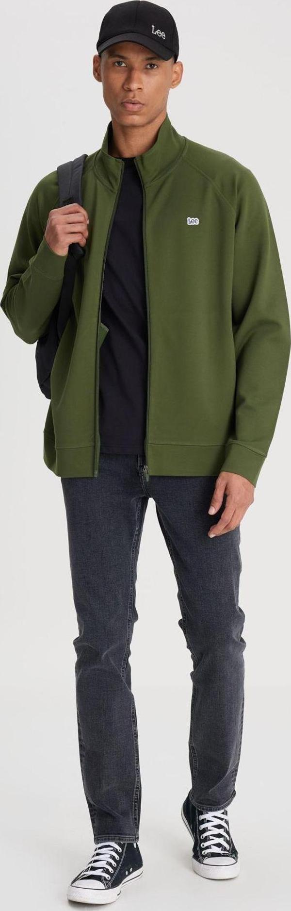 Lee Erkek Slim Fit Dar Kesim Normal Bel Dar Paça Rider Siyah Jean Kot Pantolon - L701071001 - Image 1