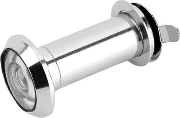 Kapı Dürbünü 35*60 Krom  180° D /  1 KUTU 12 ADET - Image 1