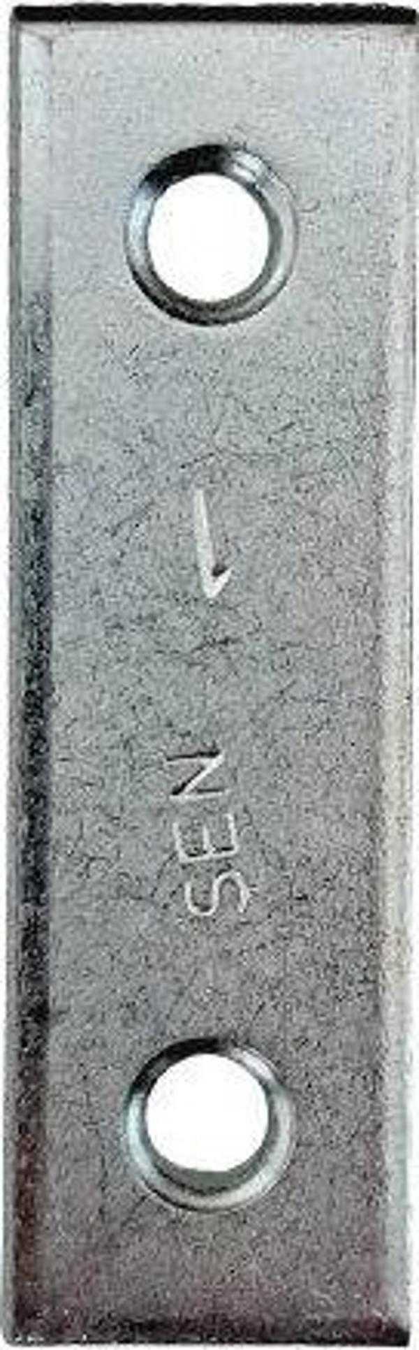 METAL DÜZ GÖNYE  NO: 1 ÖLÇÜLERİ 2x16x50 | 40 ADET - Image 1