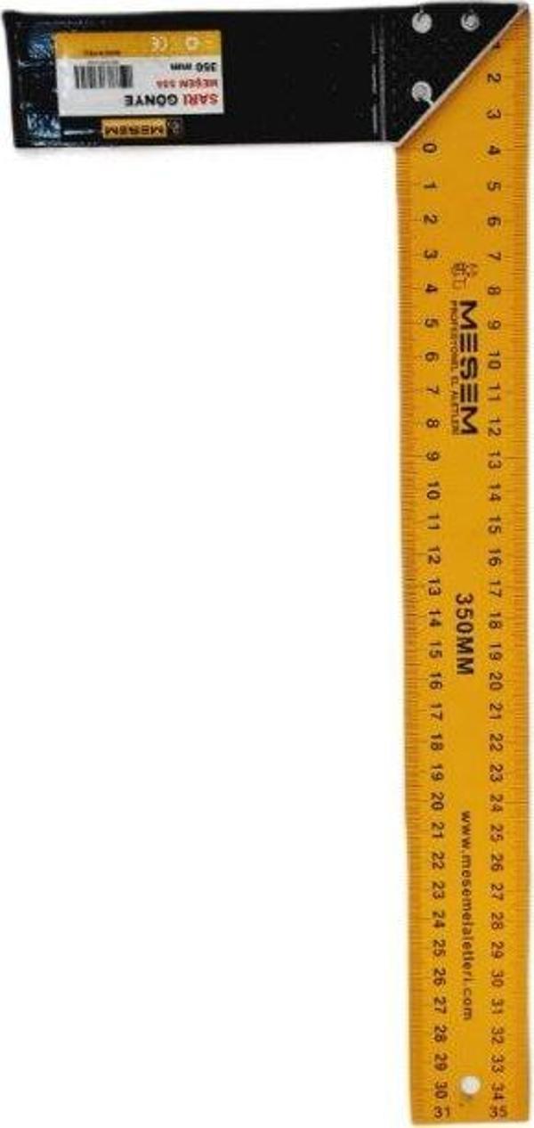 Marangoz Gönye Sari 35 Cm Mesem - Image 1