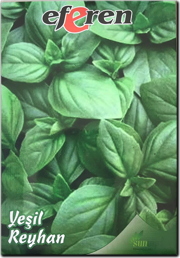 ByKurt Sunagri Yeşil Reyhan Tohumu - Aromatik, Sinek Kovucu, Tek Yıllık, Bahçe ve Saksı İçin - Image 1