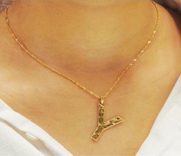 Hakan Güler Kuyumculuk Altın Y Harfli Zincir - Image 1